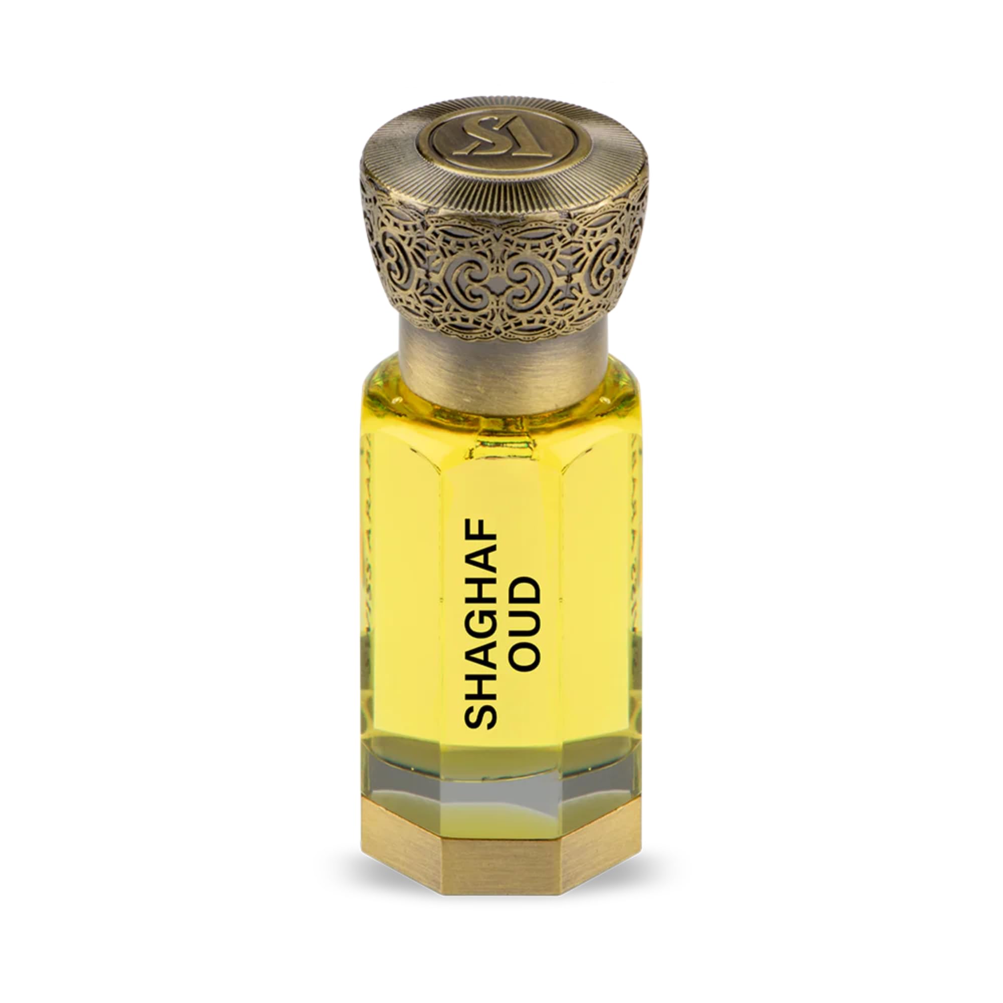 Swiss Arabian Shaghaf Oud skoncentrowany olejek zapachowy, uniseks, 12 ml, wykwintna mieszanka szafranu, róży i drewna agarowego, bogaty, orientalny zapach Oud