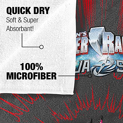 Trevco Power Rangers Ninja Team Officially Licensed Beach Towel 30" X 60" #TOP3