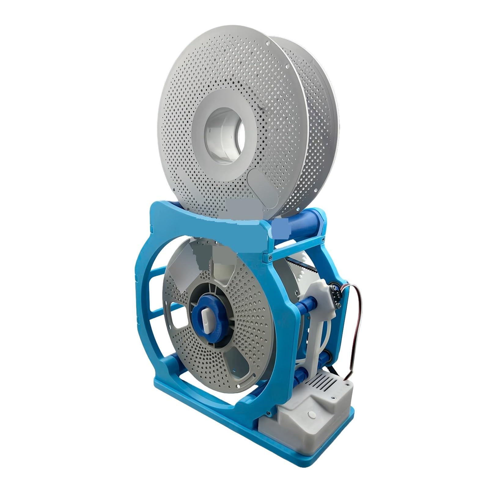 Rebobinador de filamento industrial 3D para evitar atascos en impresión