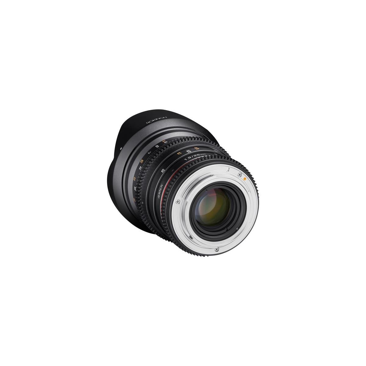 (未使用･未開封品)　Rokinon 20???20?mm F / 1.9???22固定Prime 20?mm t1.9?Ed as UMC Cine DS Wide Angle Cineレンズfor Canon EF、ブラック qdkdu57 楽天市場】【中古】(未使用・未開封品) Rokinon 20???20?mm F / 1.9