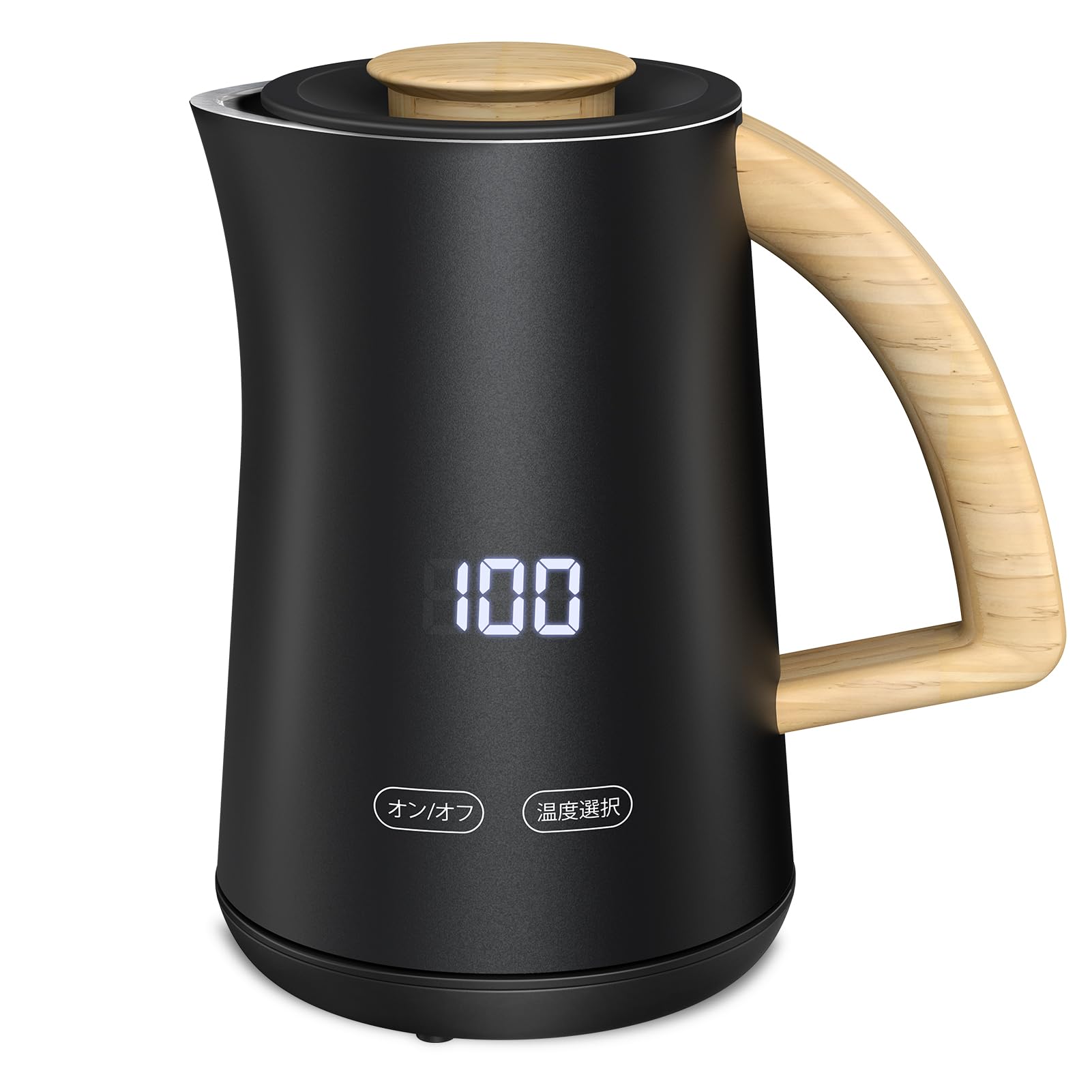 【新品】Aliliy 電気ケトル コーヒーケトル Amazon | Aliliy 電気ケトル 電気ポット 7段階温度調節 0.8L