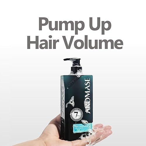 Miniatura 3 de Aromase Champú voluminizador para el cabello, champú clarificante, aumenta el volumen del cabello, equilibra el aceite del cuero cabelludo, alivia