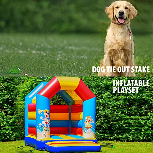 image for N1Fit Trampoline Anchors - Trampoline Stakes - 16 Inch Ground Anchor I