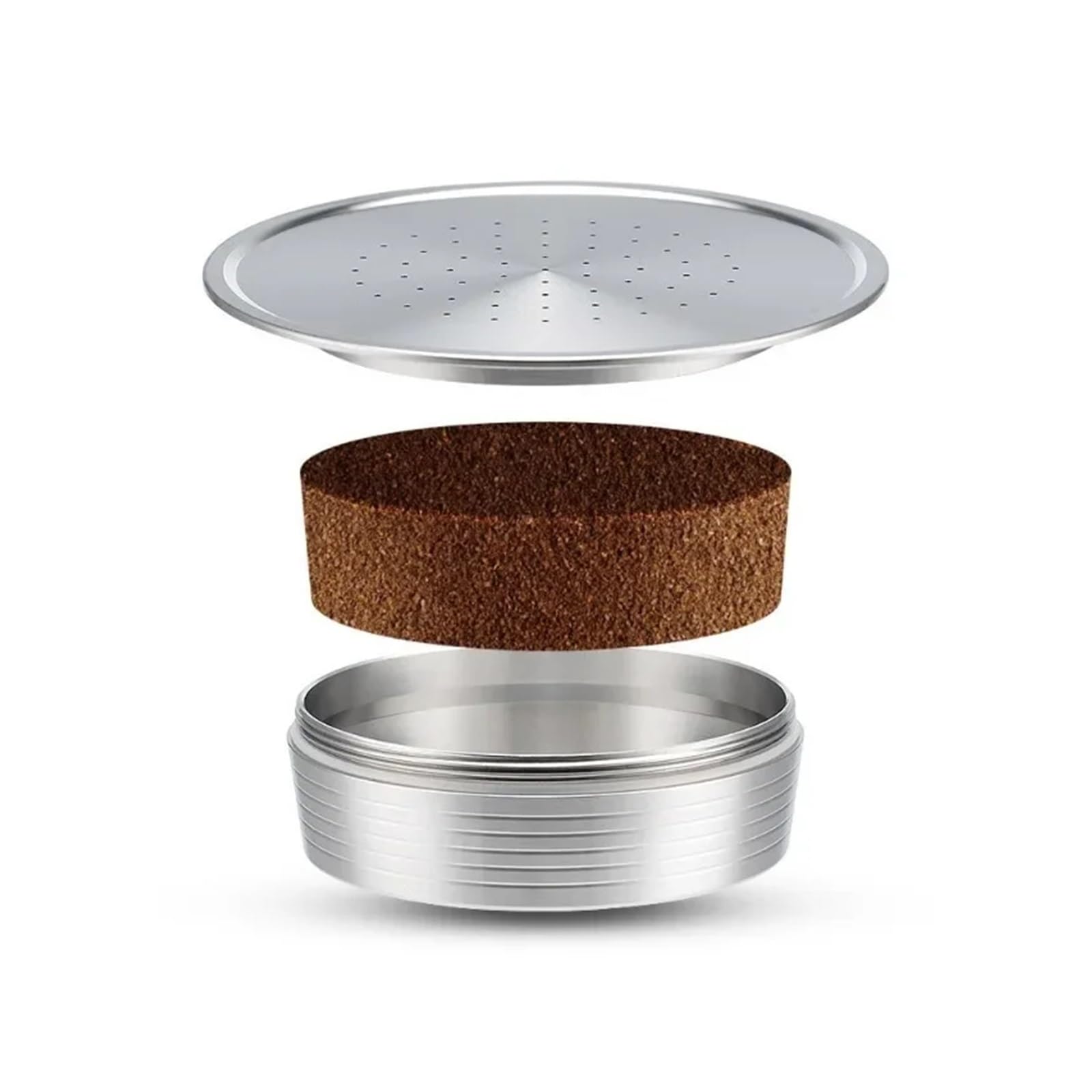 Filtr do kawy przelewowej, HD7801 Wielorazowy filtr kapsułkowy ze stali nierdzewnej do kawy Akcesoria espresso Narzędzia baristy(1capsule)