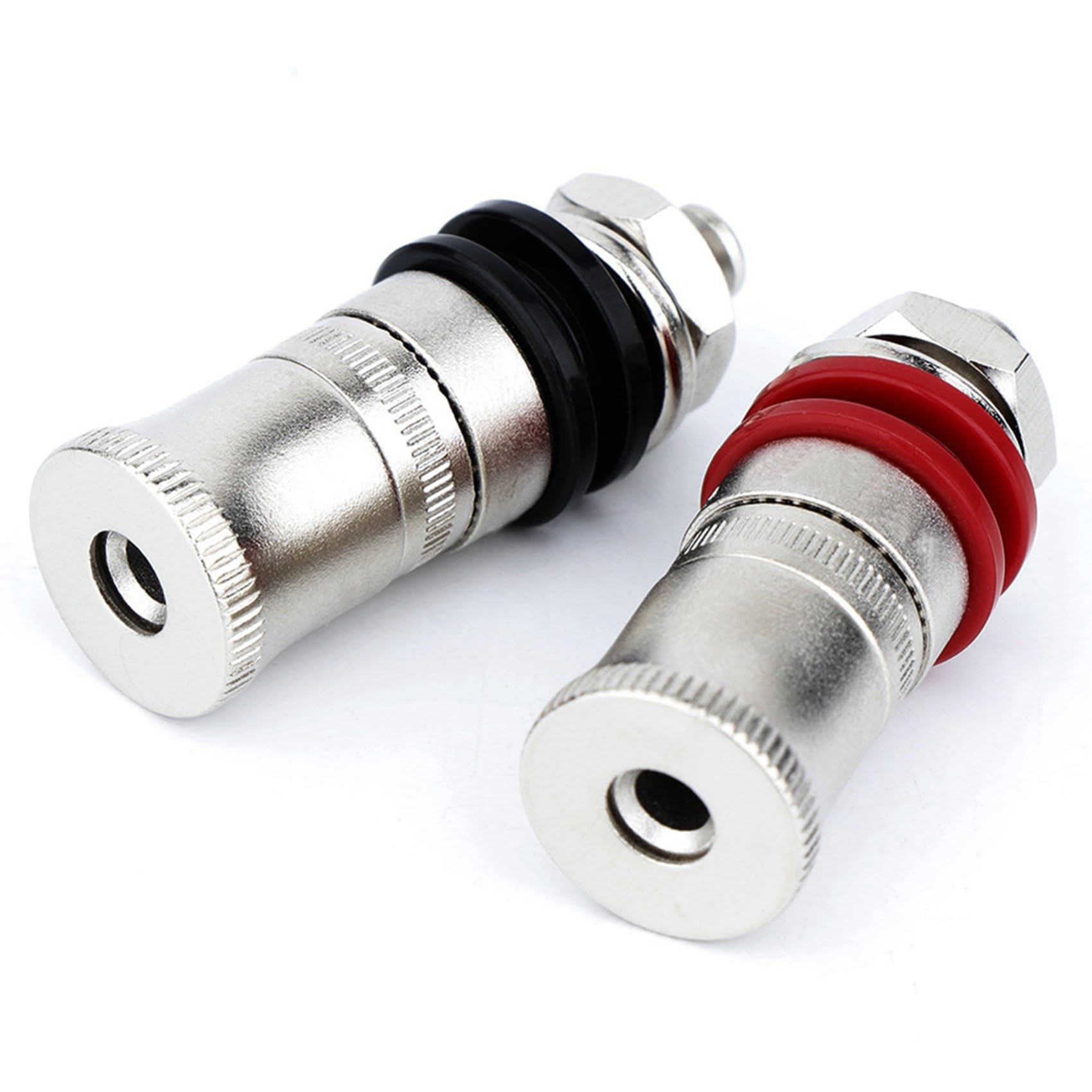 8X Rhodié Haut-Parleur Amplificateur Liaison Poste Borne Fiche Banane Prise Connecteur de Sortie HiFi Audio Bricolage