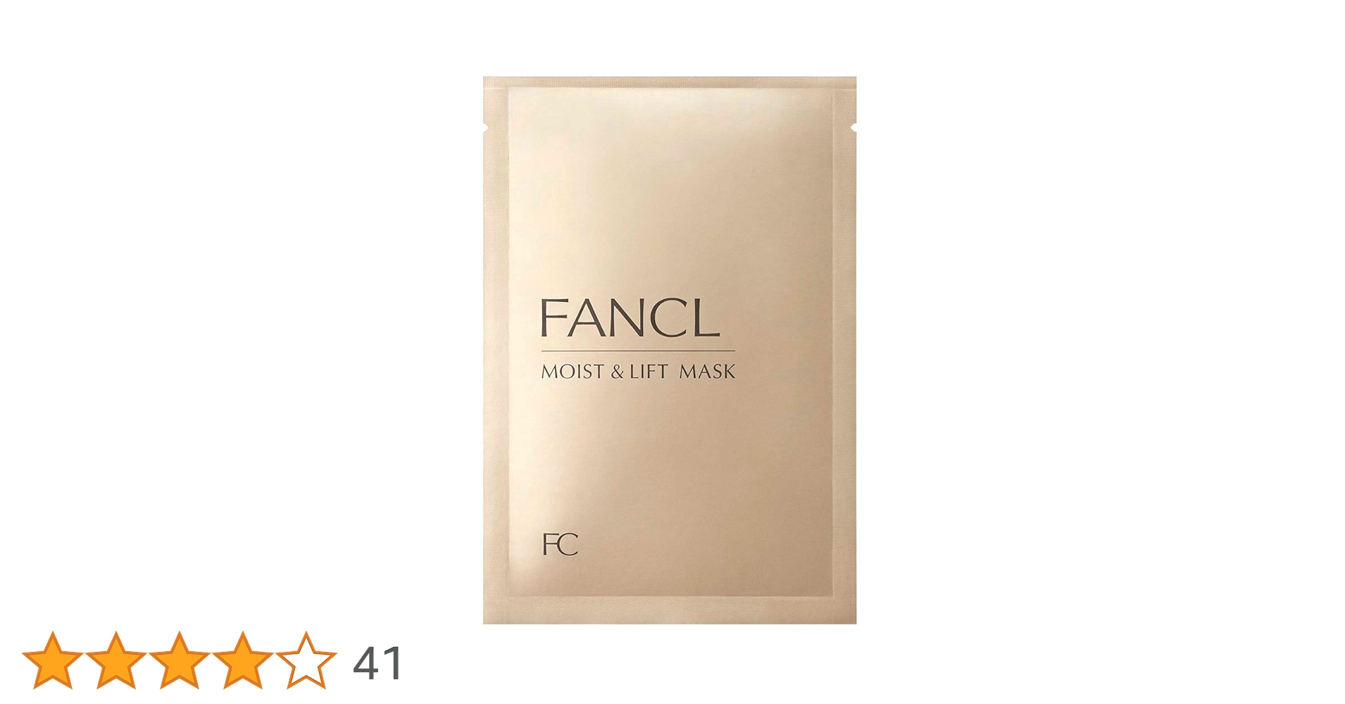 【3点セット】FANCL M&L モイスト＆リフトマスク 28ml×6枚 化粧品】モイスト＆リフトマスク（M＆L マスク）│ファンケル