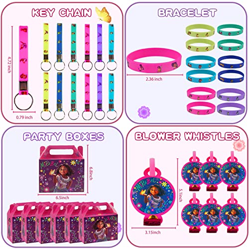 Artigos para lembrancinhas de festa de aniversário do filme Magic Movie, 72 peças de presente de dec