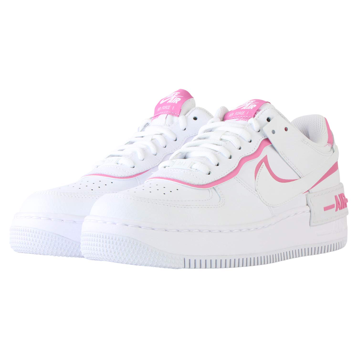 NIKE Damskie buty do koszykówki W Af1 Shadow, biały, 37.5 EU