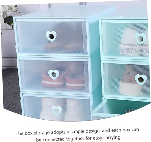 Miniatura 3 de Cabilock Caja de almacenamiento de zapatos Caja de almacenamiento de zapatos Caja de zapatos Contenedor transparente Cajones de almacenamiento