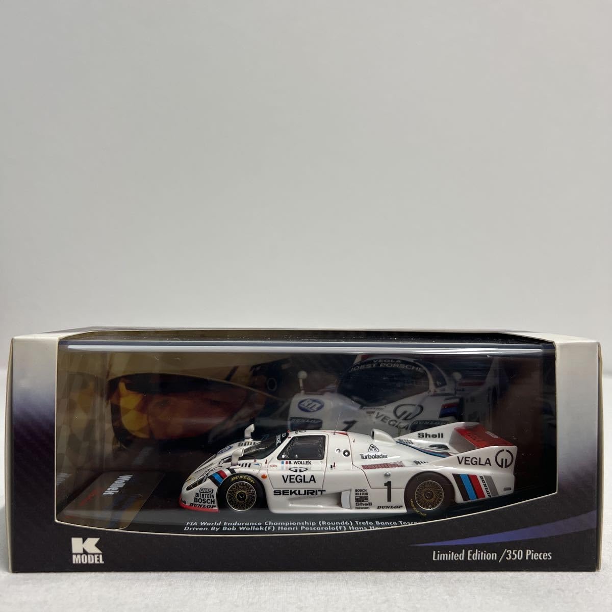 Porsche - 350台限定 1/43 K MODEL ポルシェ 936C ヨーストレーシング Amazon | 限定350台 K MODEL 1/43 Bob Wollek Collection #1 Porsche