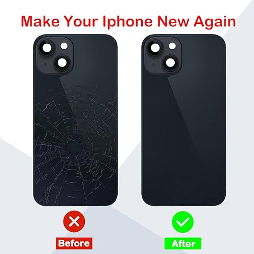 Vista 76 de Reemplazo de cristal trasero OEM para iPhone Xs Max 6.5 pulgadas con kit de herramientas de reparación profesional (gris espacial)
