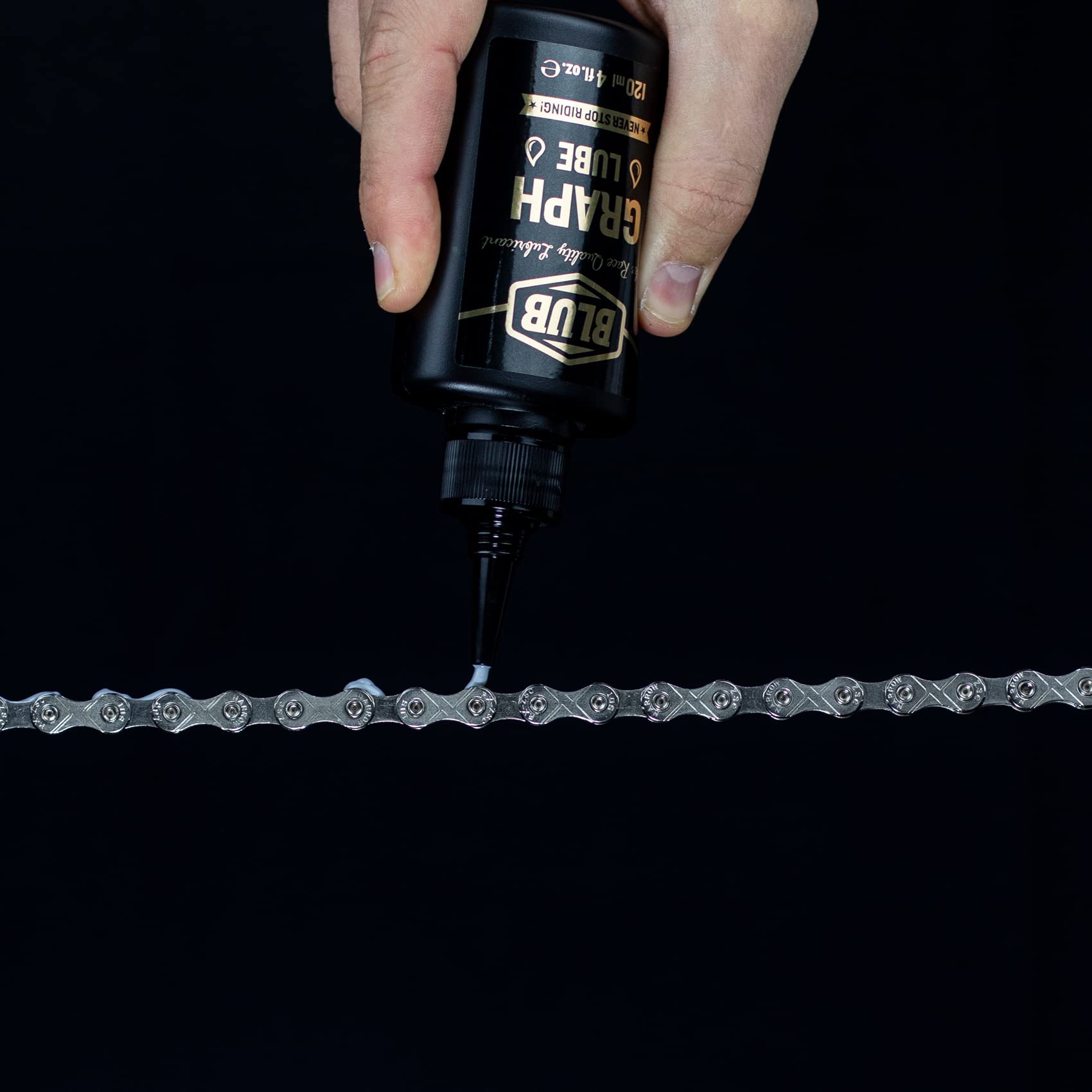 BLUB Graph Lube 120ml | Lubrificante Catena Bici, Grasso Grafite | Premium Bike Chain Lube