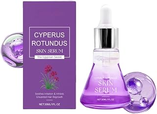 Sérum Huile Pour La Peau Au Cyperus Rotundus Pour Femmes – Inhibiteur Naturel De Repousse Pilaire, Apaise Les Irritations Cutanées Et Hydrate Pour Tous Types De Peau (1pcs)