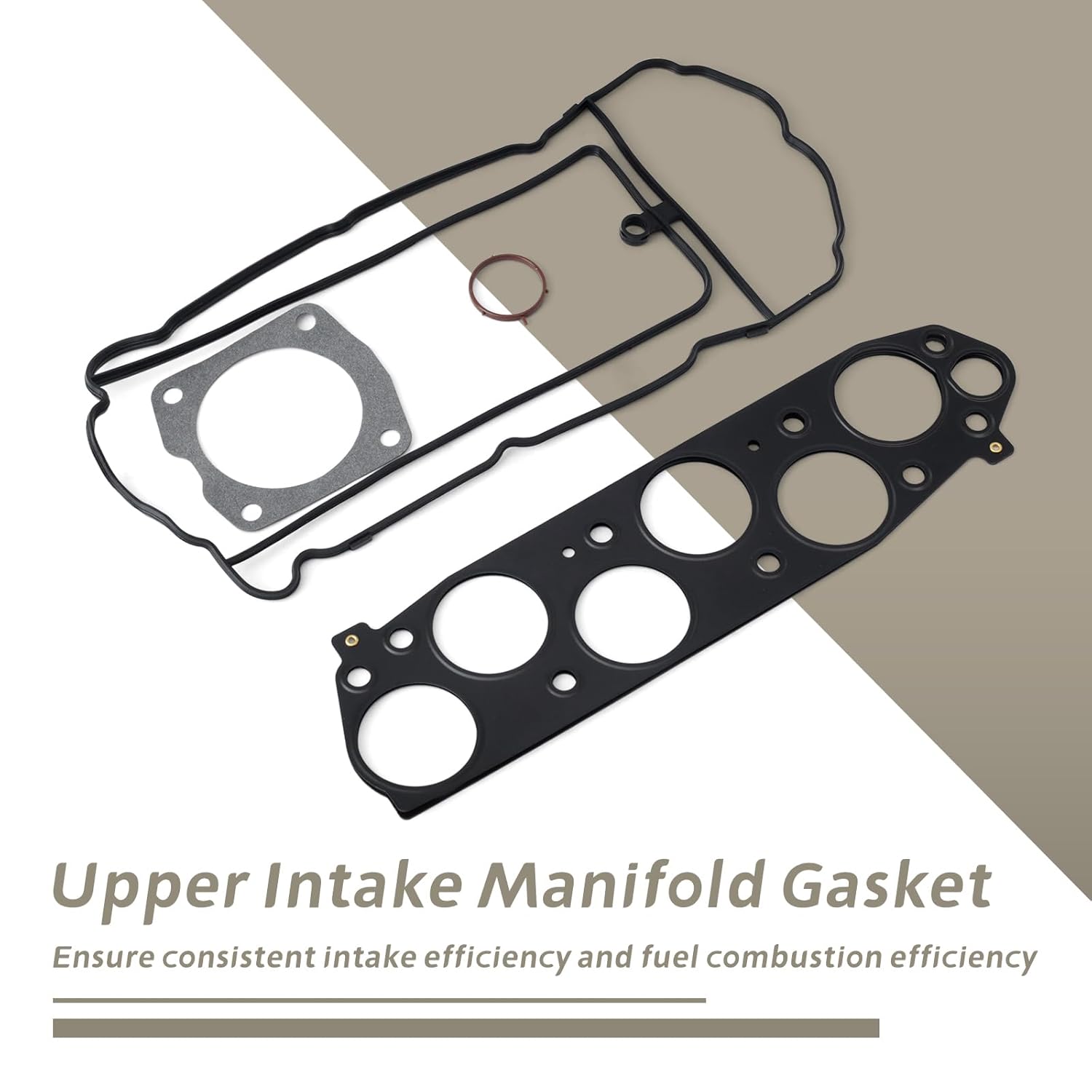 MS19700 Upper Intake Manifold Gasket Replacement for Honda Odyssey Accord Pilot Crosstour Acura RL TL TSX 2005-2017, Replace 037-4889 Fuel Injection Gasket Set