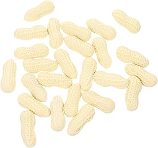 25pcs Peanut Eraser Funny Decorations Students Erasers Rubber Stationery Funny Erasers Stationery Toy Peanut Shape Toys Cartoon Unique Erasing Creative