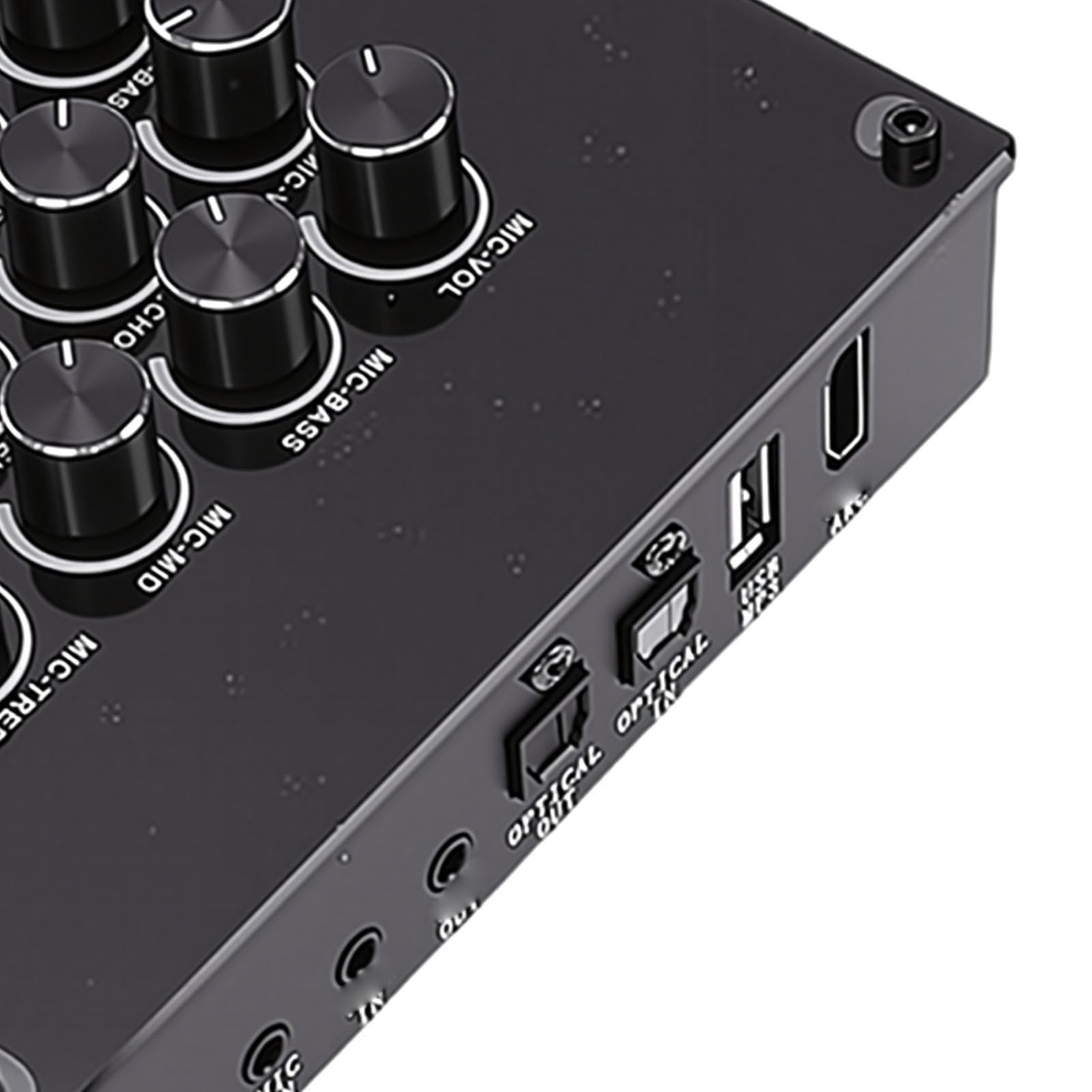 Fabater con Doppio Microfono Wireless Portatile per Karaoke e Discorsi, connettività Affidabile, Equalizzatore Integrato, Set di 2 Microfoni, Design Compatto