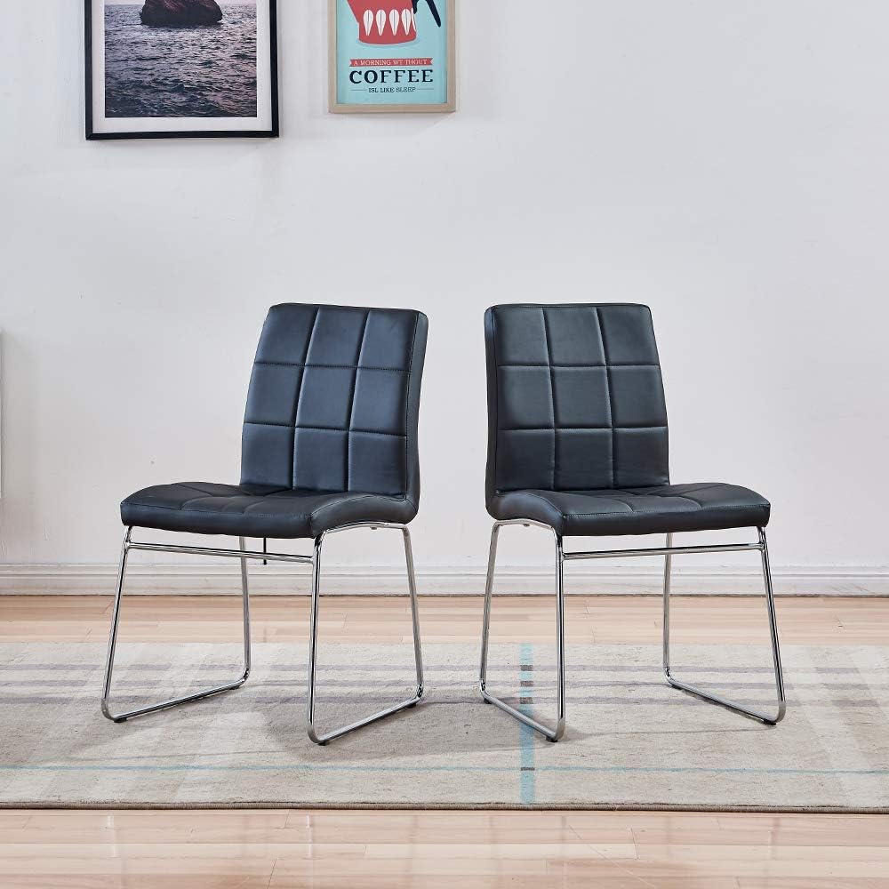 Buy Modern Faux Leather Dining Chairs Indoor Use Buy Modern Faux Leather Dining Chairs Indoor Use