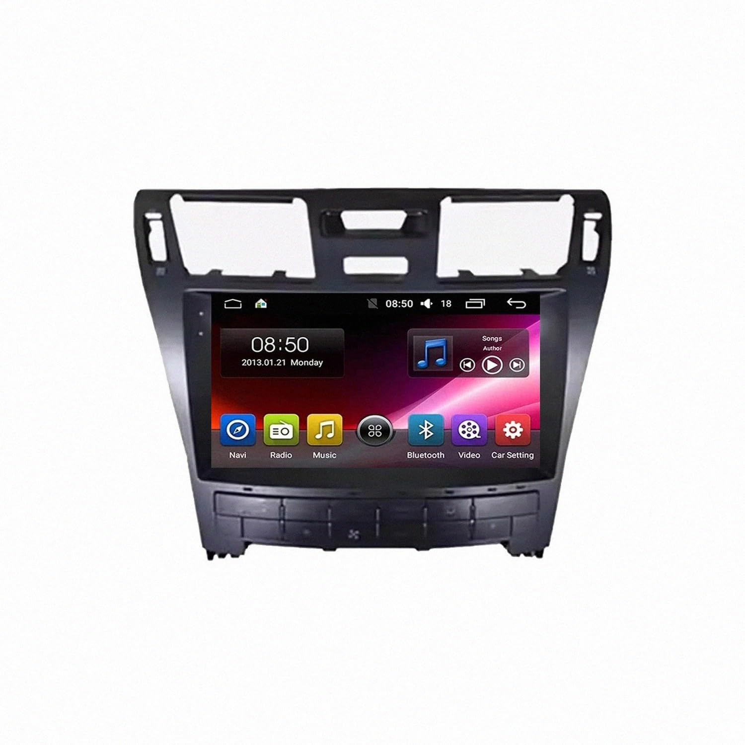 Radio coche 2 DIN con CarPlay para Lexus LS460 que facilita tus viajes diarios 8