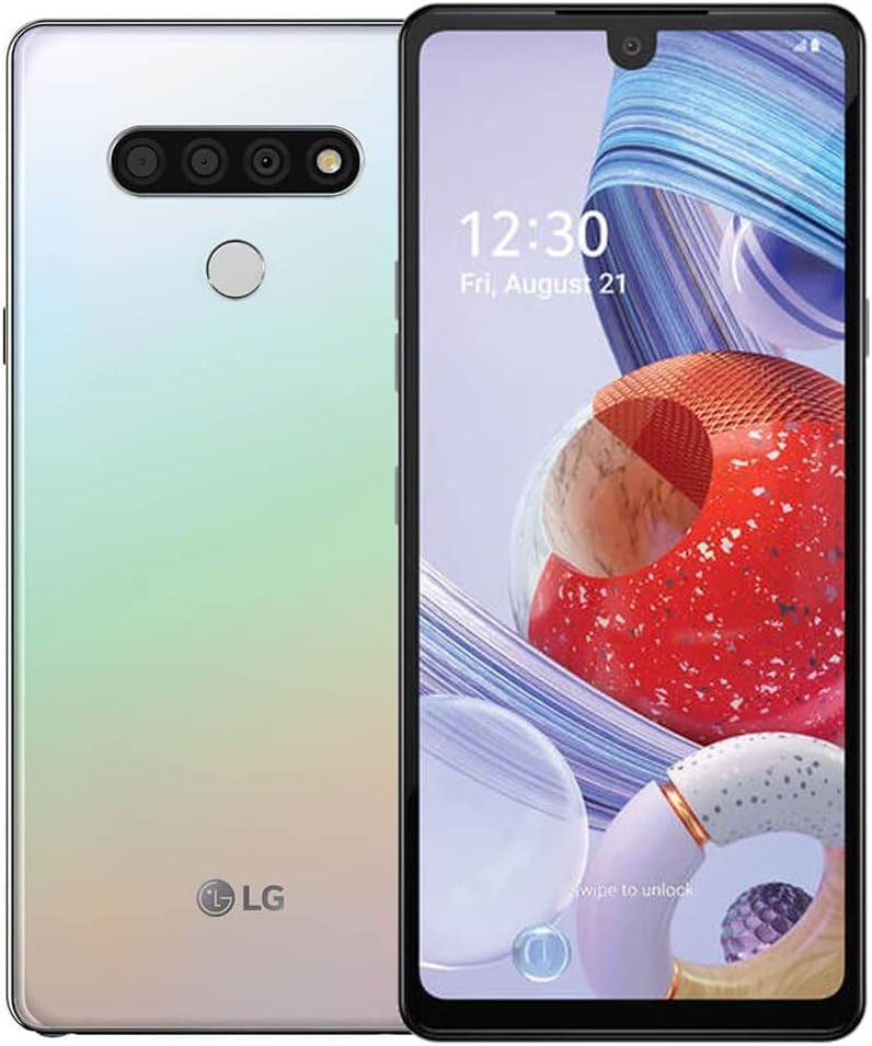 LG Stylo 6 (Q730AM) 64GB Storage 4GB RAM Unlocked Smartphone 6.8' FHD+ Display Space Gray (Renewed)