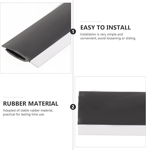 Miniatura 6 de Uonlytech 4pcs recogedor de goma labio recogedor borde de goma de repuesto para recogedor labio de goma para recogedor labios de goma recogedor