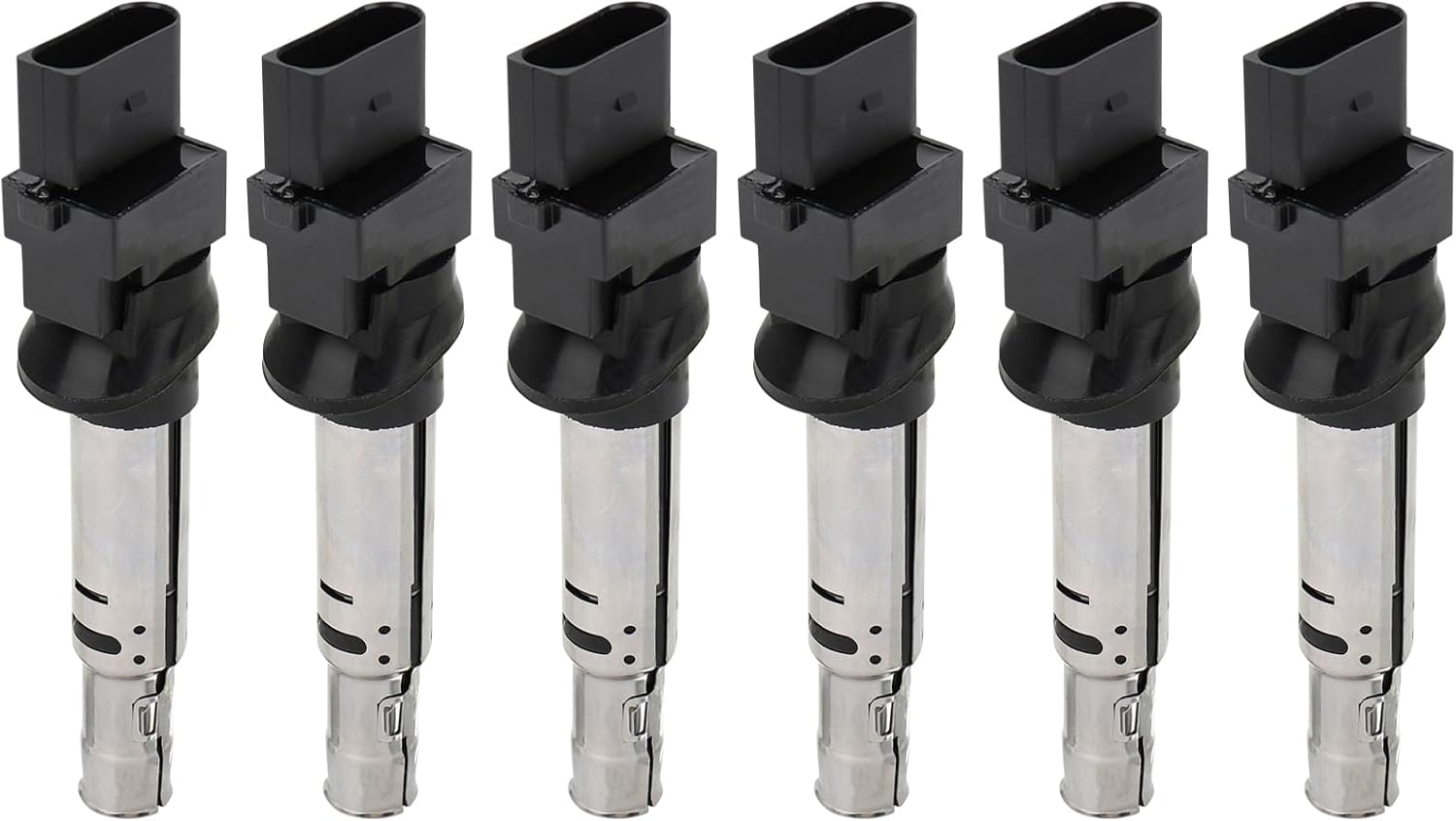 DRIVESTAR Set of 6 Ignition Coil Pack Compatible for 2009 2010 Audi Q7 2018-2020 Volkswagen Atlas Passat 2009-2017 Touareg 2009-2016 CC 3.6L Replaces UF635 022905715A