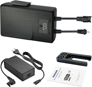 STAIGO Universal Battery Pack for Power Recliner with LED Display-with Charger Reclining Furniture,Sofa,Lift Chair,Wireless Rechargeable Battery Pack for 2-Pin Electric Motion Furniture [2500mAh]