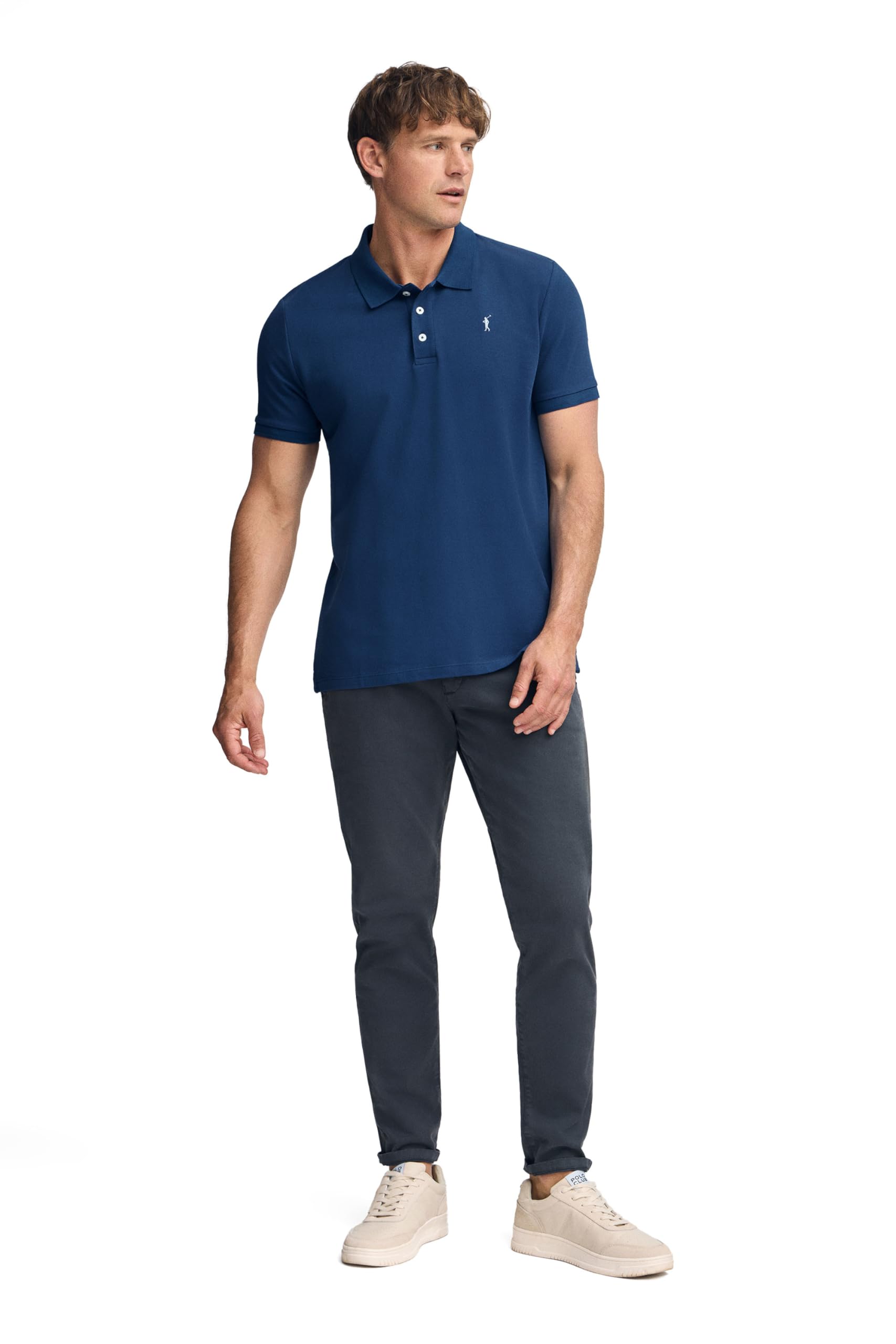 Polo Club Polo Manga Corta 100% Algodón Hombre Regular Fit Poloshirt