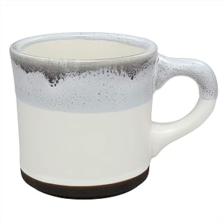 Youhen Tamari K13336 Tasse en céramique avec technique de vernis traditionnelle 310 ml Fabriqué au Japon Marron foncé
