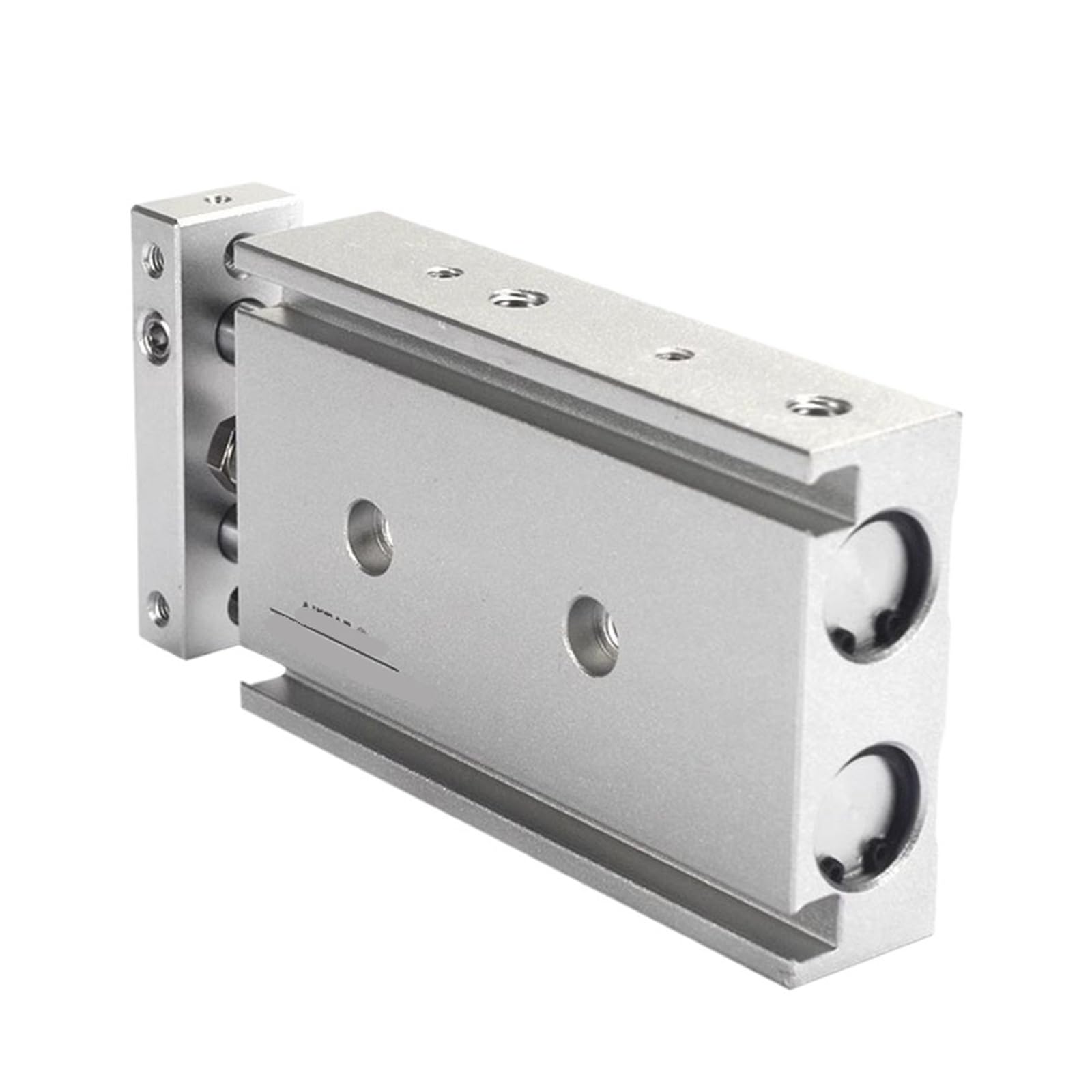 Vérin pneumatique double tige TR32 en alliage d'aluminium léger avec course 50mm