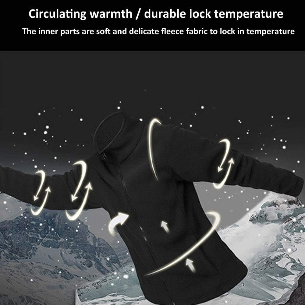 Chaqueta De Ciclismo Unisex 3 En 1 Tallas Grandes 5XL 6XL 7XL 8XL, Impermeable Y Transpirable Chubasquero Térmico Esquí De Montaña Cortavientos Ropa De Montañismo,Male Gray,XXL