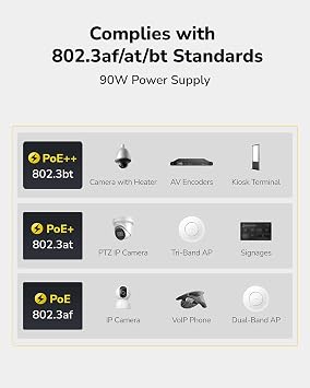 Cudy POE400 90W Gigabit Ultra PoE++ Injector Adapter, IEEE 802.3 bt /802.3at/802.3af Compliant, Up to 90W Ultra Power Supply, 10/100/1000Mbps Shielded RJ-45, Plug & Play, Metal housing