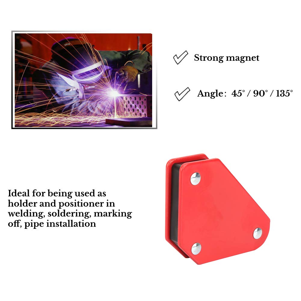 Équerre Magnétique De Soudure Multi-angle - 45, 60, 90, 105, 120 Et 135° - Mod. 1187-EM