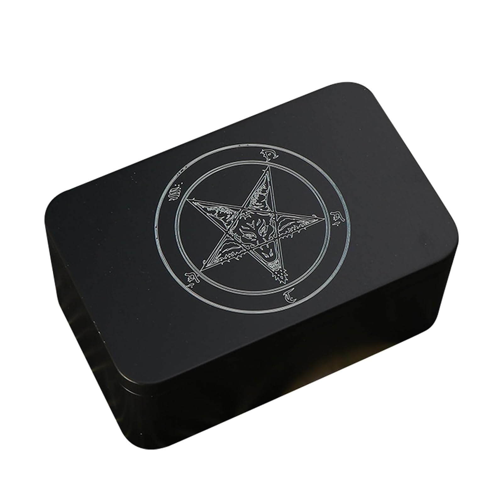 Tarot Cards Box, Iron Tarot Card Deck Holder Card Storage Box Portable Tarot Card Holder Box For Tarot Cards And Playing Cards
