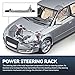 MARSFLUX Power Steering Rack and Pinion Assembly Compatible With 2002-2009 Trailblazer/Envoy, Rainier Bravada Envoy XUV Ascender 9-7x, Steering Rack and Pinion System Replace 22-1014 26101416 19207780