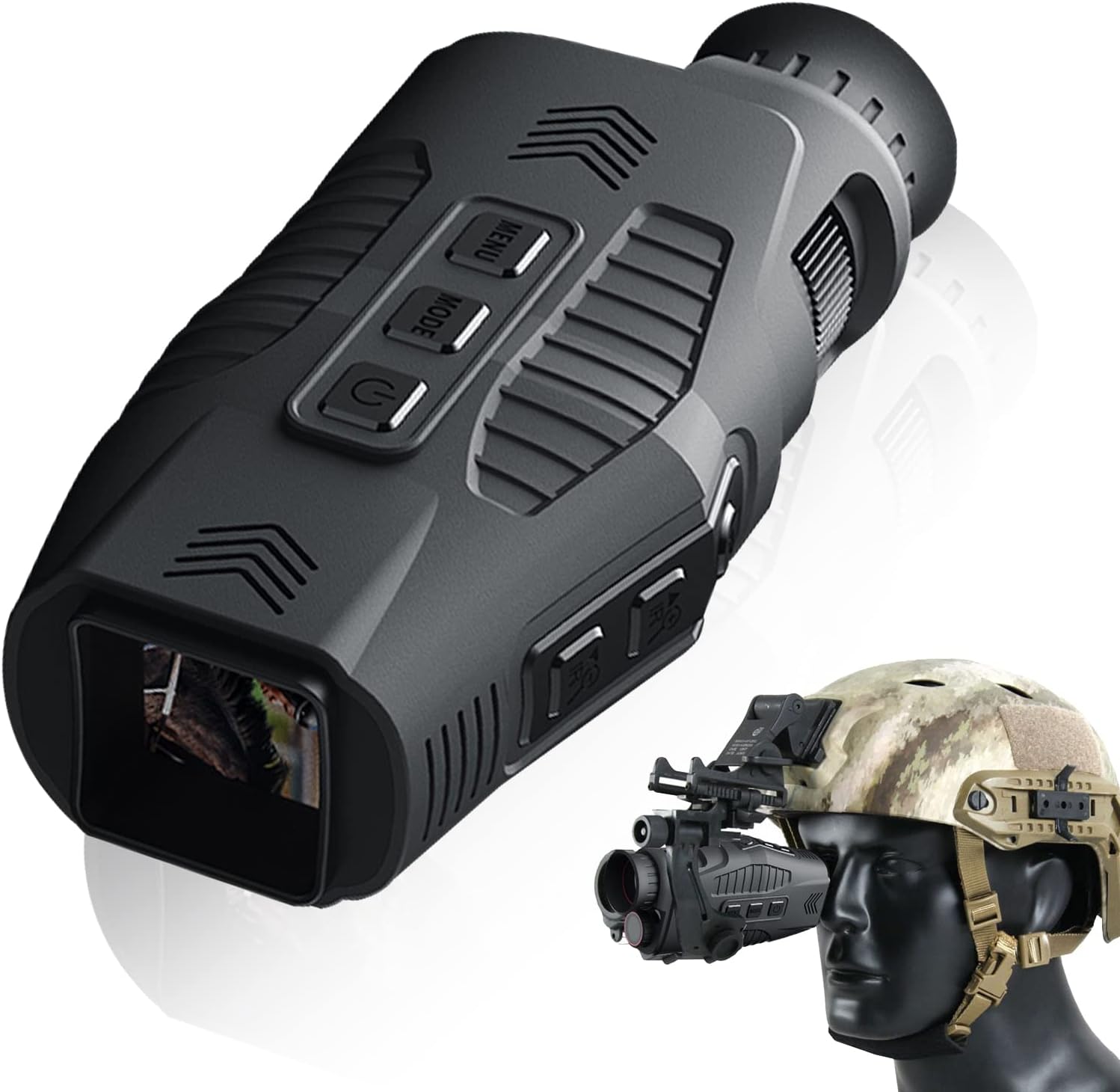 SKYXIU Night Vision Goggles,1080p Digital Night Vision Monocular for Dark,Travel Infrared Monoculars Save Photos & Videos,Thermal Imaging Monocular for Hunting,Camping,Travel