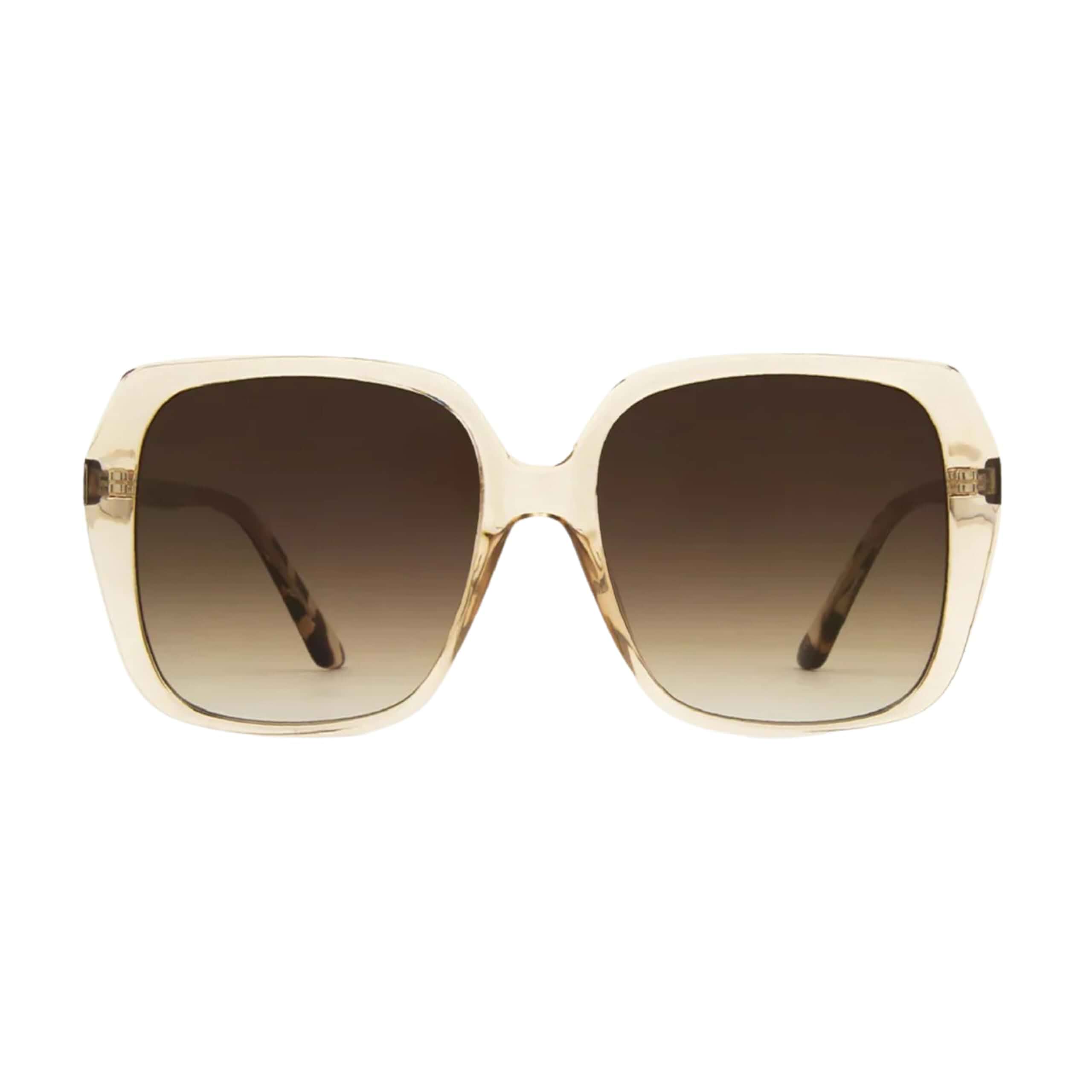 CARVE Ebony Sunglasses - Retro Oversized Bold Square Frame - 100% UV Protection with Style Adult