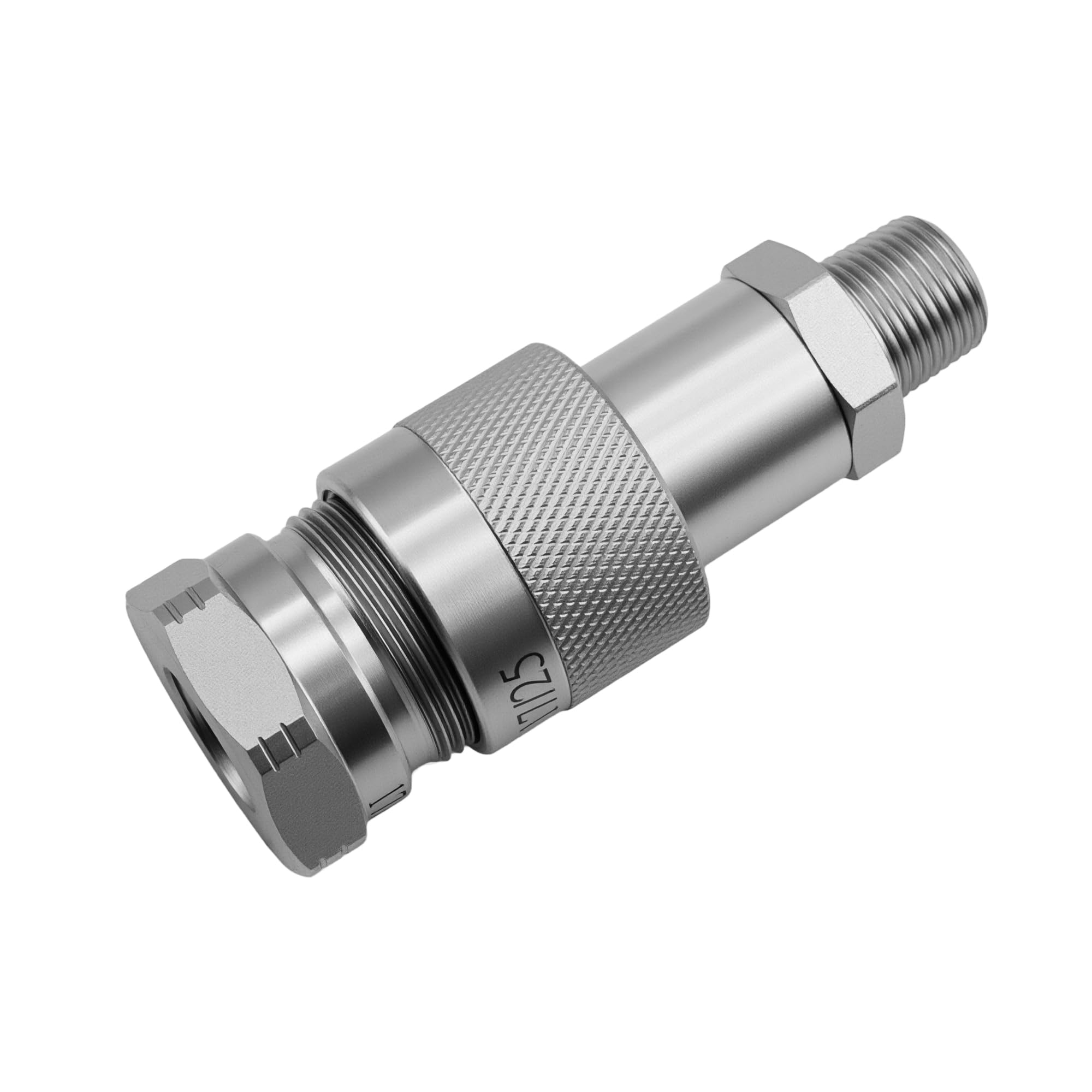 Hydraulisches Hochdruck-Schnellkupplungs-Set, 3/8 Zoll, 10.000 PSI, ersetzt Enerpac C-604, mit 2 Staubkappen