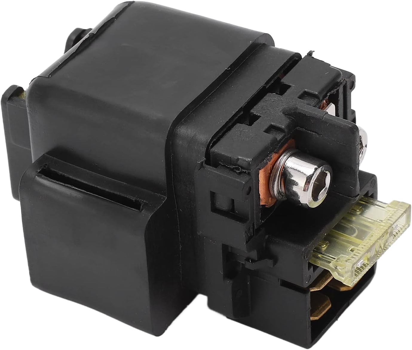 Engine Start Relay, Starter Solenoid Stable Performance ABS Metal High Efficiency