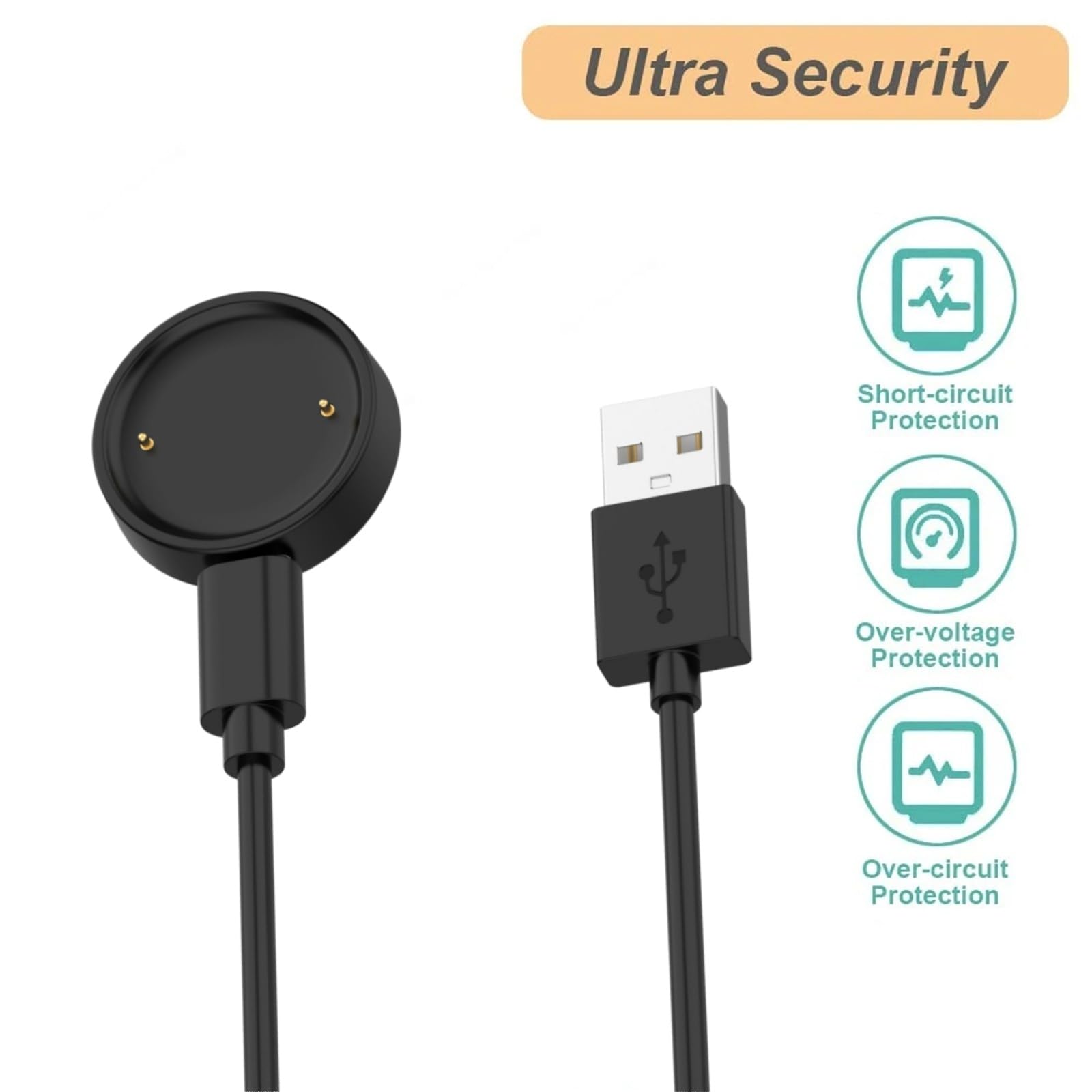 Adattatore Caricamento Per Amazfit Active 2 - Convertitore USB-C Per Smartwatch - Foto 8