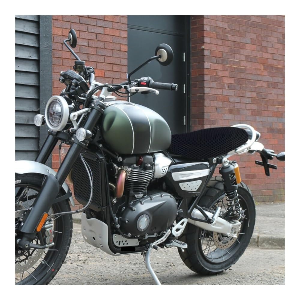 Copri Sedili Per Scrambler 1200 Per SCRAMBLER1200 2018-2023 Coprisella Per Moto Cuscino Di Protezione Per Sella Per In Rete A Nido D'ape