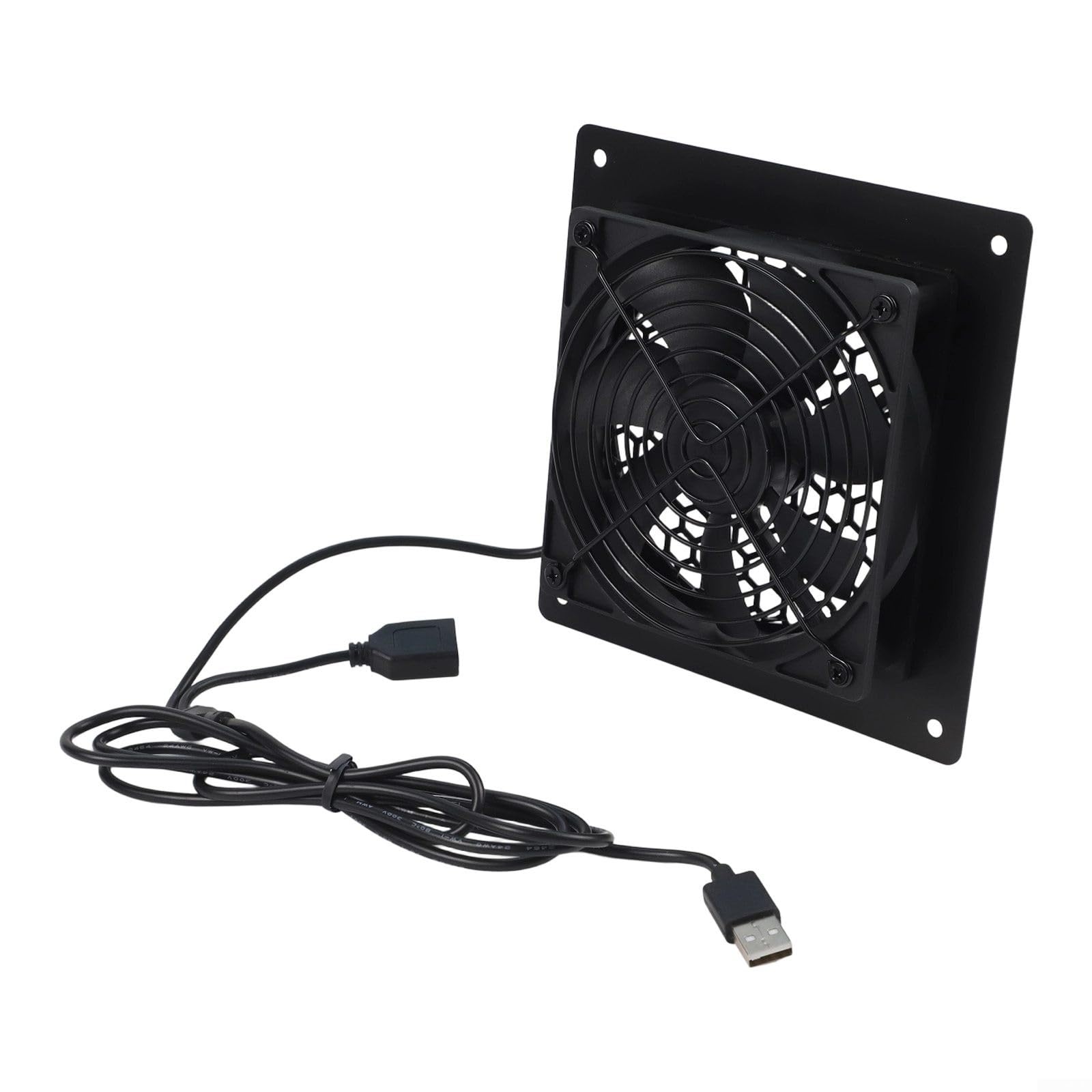 Ventilateur USB 120 mm avec régulateur de température pour routeur