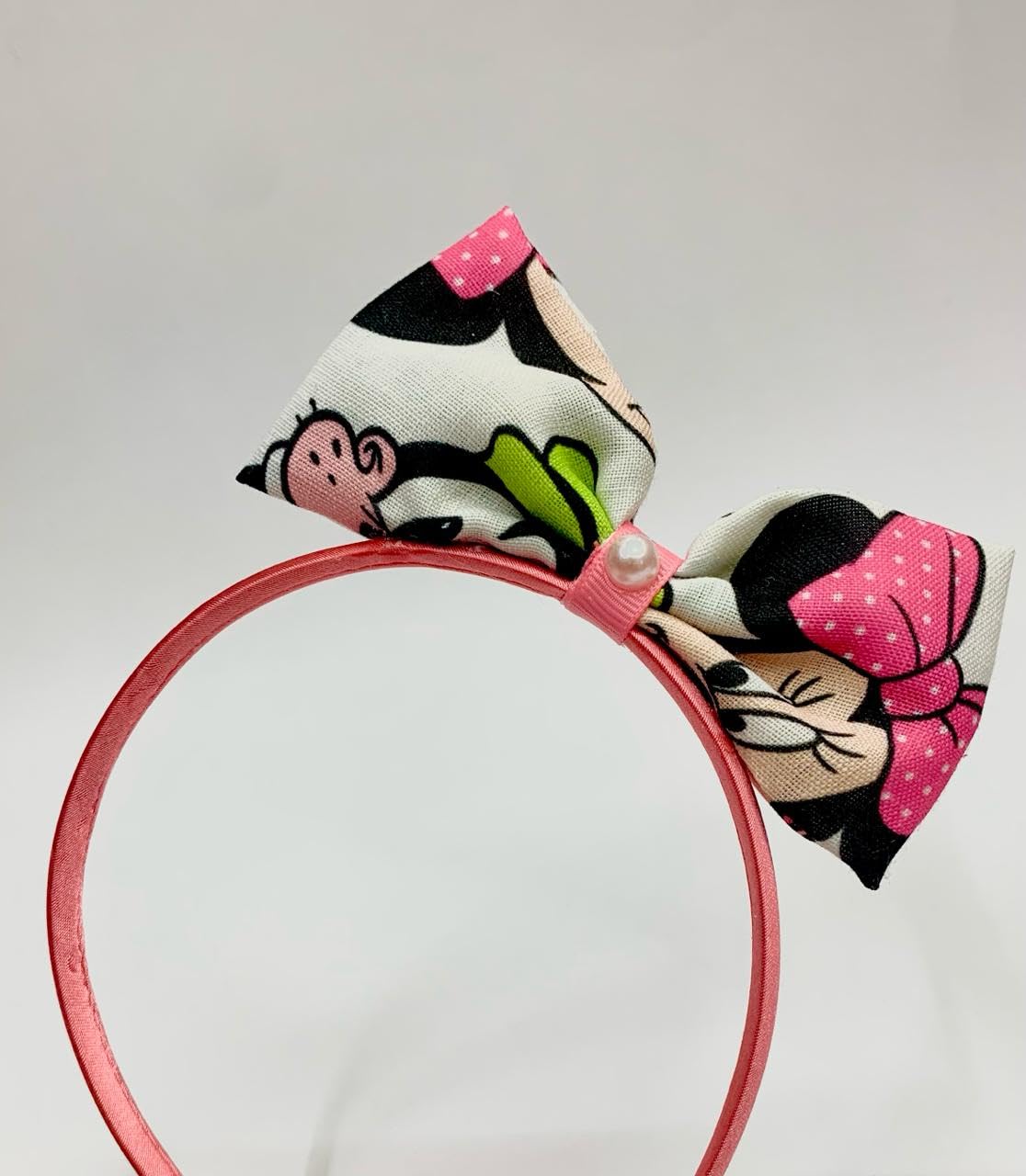 Minnie Mouse Print Handmade Headband/Hairband for Girls/kids by Hairy Fairy Things (B0CZ1SK5FK) Amazon Price History, Amazon Price Tracker