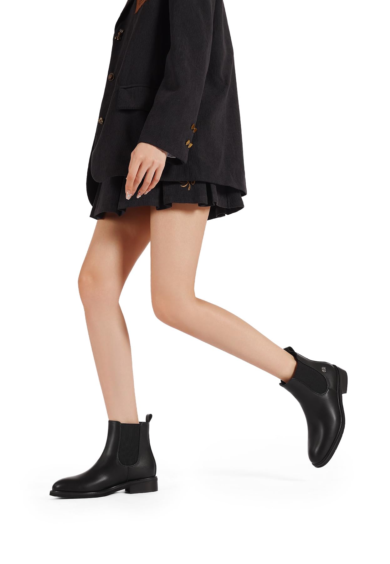 QUEEN HELENA Botines Chelsea Clásicos Botas bajas Mujer X33-48