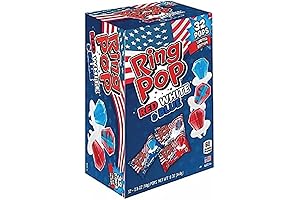 Sweeten Your Celebrations with Patriotism: USA Candy Lollipop Variety Party Pack