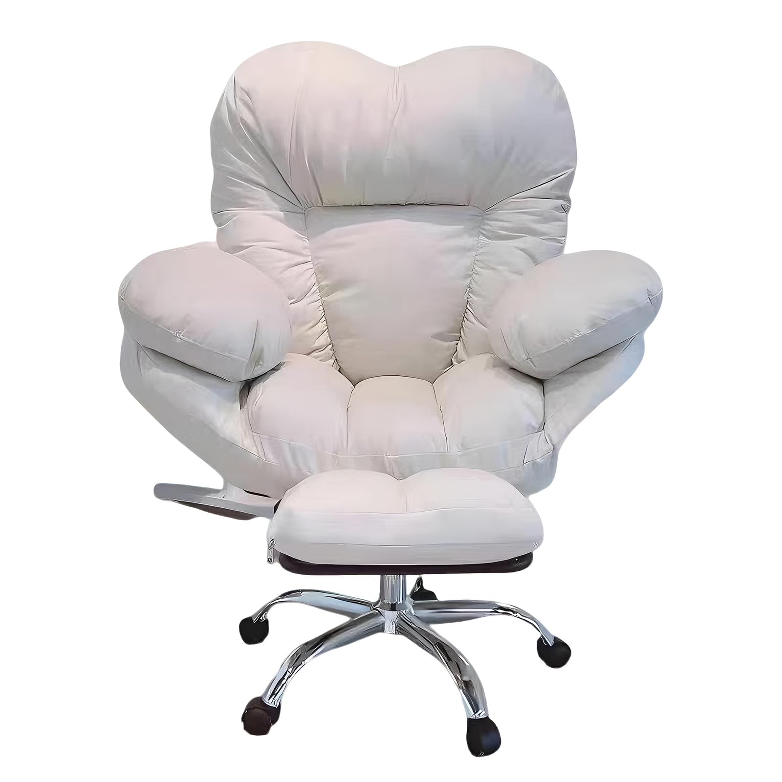 Photo 1 of Lazy Sofa Gaming Chair,with Retractable Footrest 360 Swivel Study Chair Lift Computer Gaming Chair Ergonomic Office Chairs Reading Chair for Living Room Bedroom Office