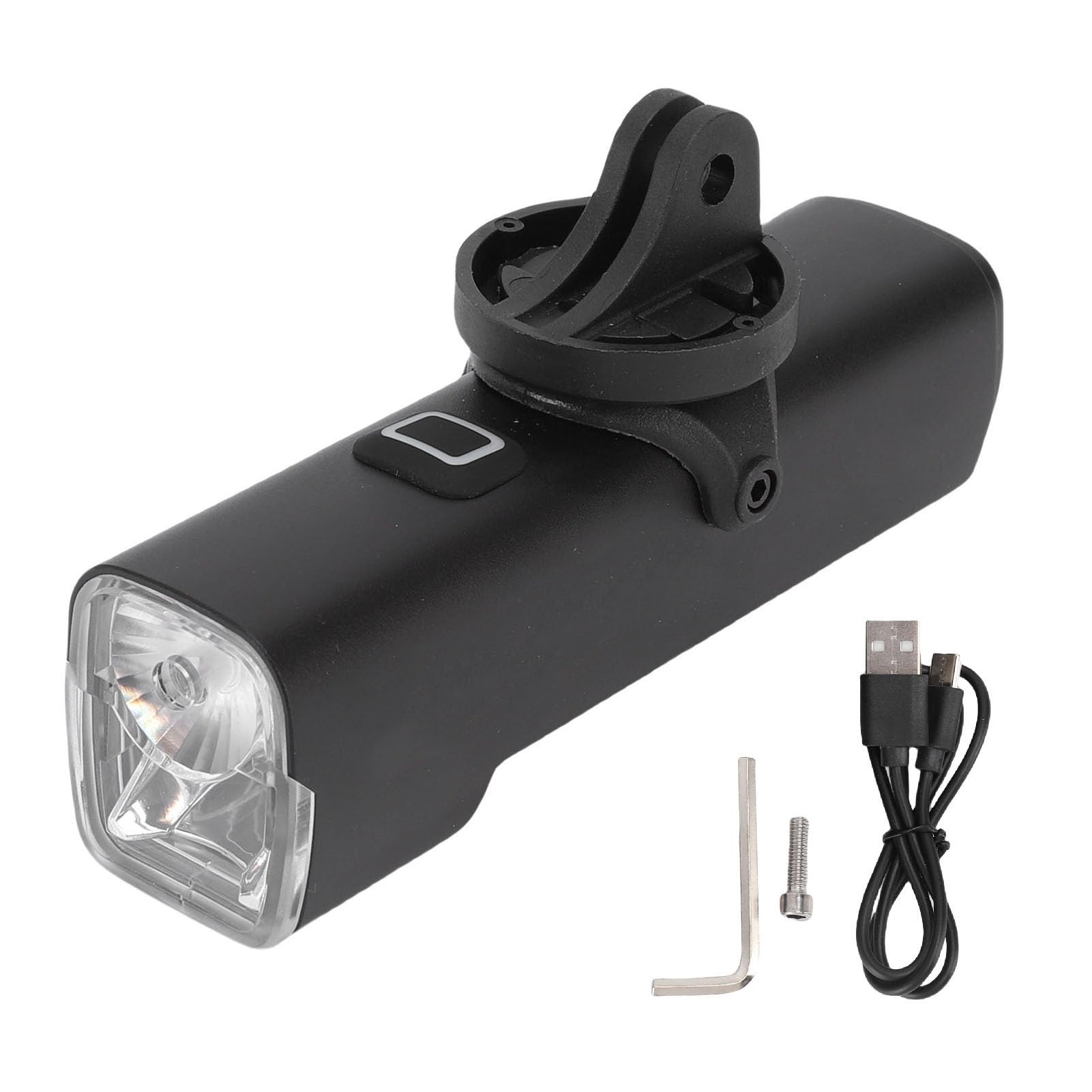 CHICIRIS 1200 Lumen Ad Alta luminosità Bike Light con Batteria da 4800 MAh, Faro Bici in Lega in Lega di Alluminio a Doppia Fascia per la Guida Notturna e il Ciclismo su Strada di Montagna, Potente