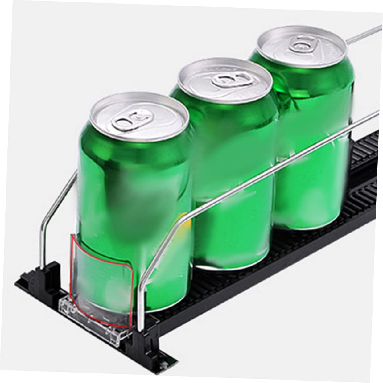 CHILDWEET Beverage Propeller for Fridge Soda Can Organizer Automatic Drink Dispenser Stand