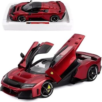 HTLNUZD 1/18 F80 Racing Car Hardcover Full Open Model Simulation Alloy Diecast Model Custom Gifts