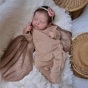 Bambole nere reborn realistiche - Bambole neonato americane nere da 12