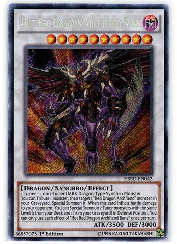 Amazon.co.jp: Yu-Gi-Oh! - Hot Red Dragon Archfiend Bane (HSRD 